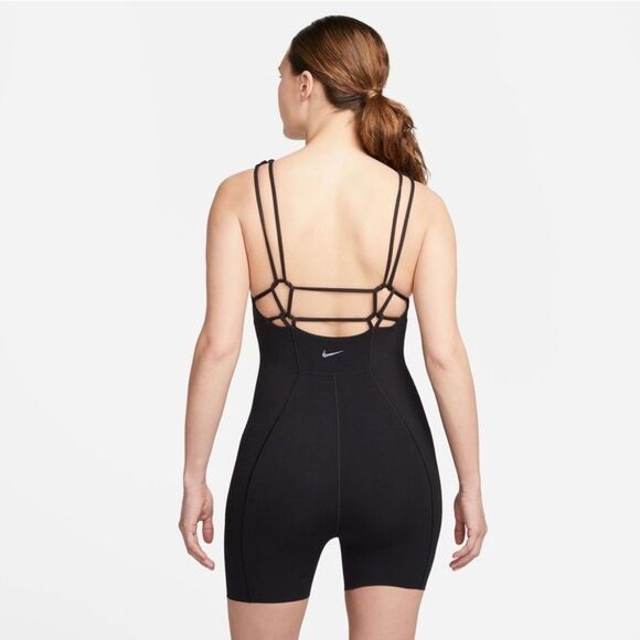 Nike Yoga Dri-Fit Luxe Women’s 5" Jumpsuit Lavender Purple size XL NWT - Picture 9 of 9